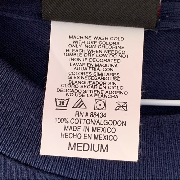 Kid Rock Vintage Band T Shirt Men’s Size Medium Navy Blue 2000s Y2K NEW - Picture 8 of 10